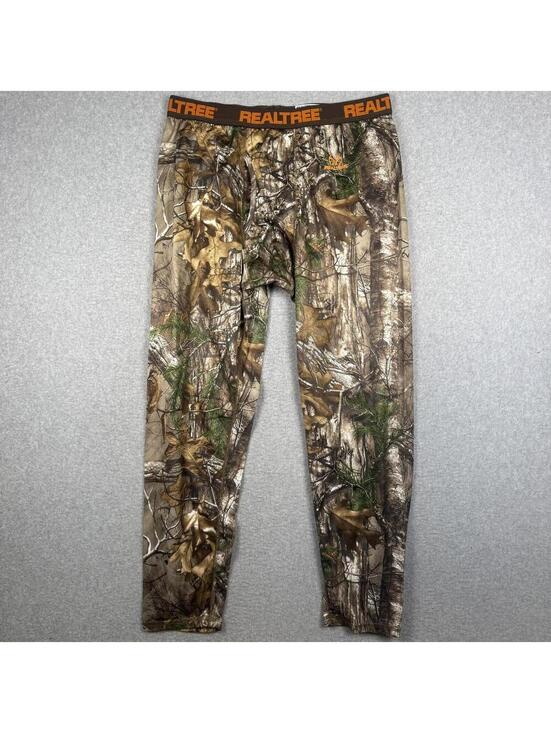 Realtree Other - RealTree Base Layer Pants Mens Size XL 40-42 Camouflage Camo Hunting Outdoor